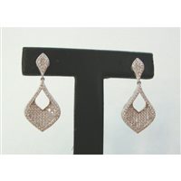 Orecchini Damiata Gioielli Donna in Oro bianco 5102/102-D199 - 5102/102-D199